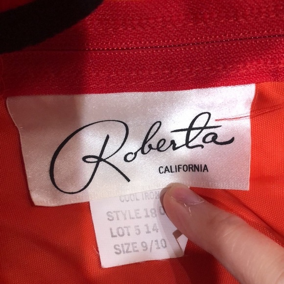 Vintage Formal Maxi Dress Size XS Red Swiss Dot Strapless Ruched Bust Gown - Picture 8 of 9